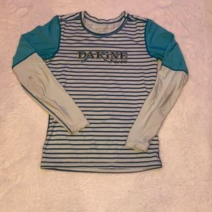 Dakine swim skirt blue